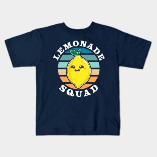 Lemonade Squad - Funny Lemonade Stand Summer Kids T-Shirt